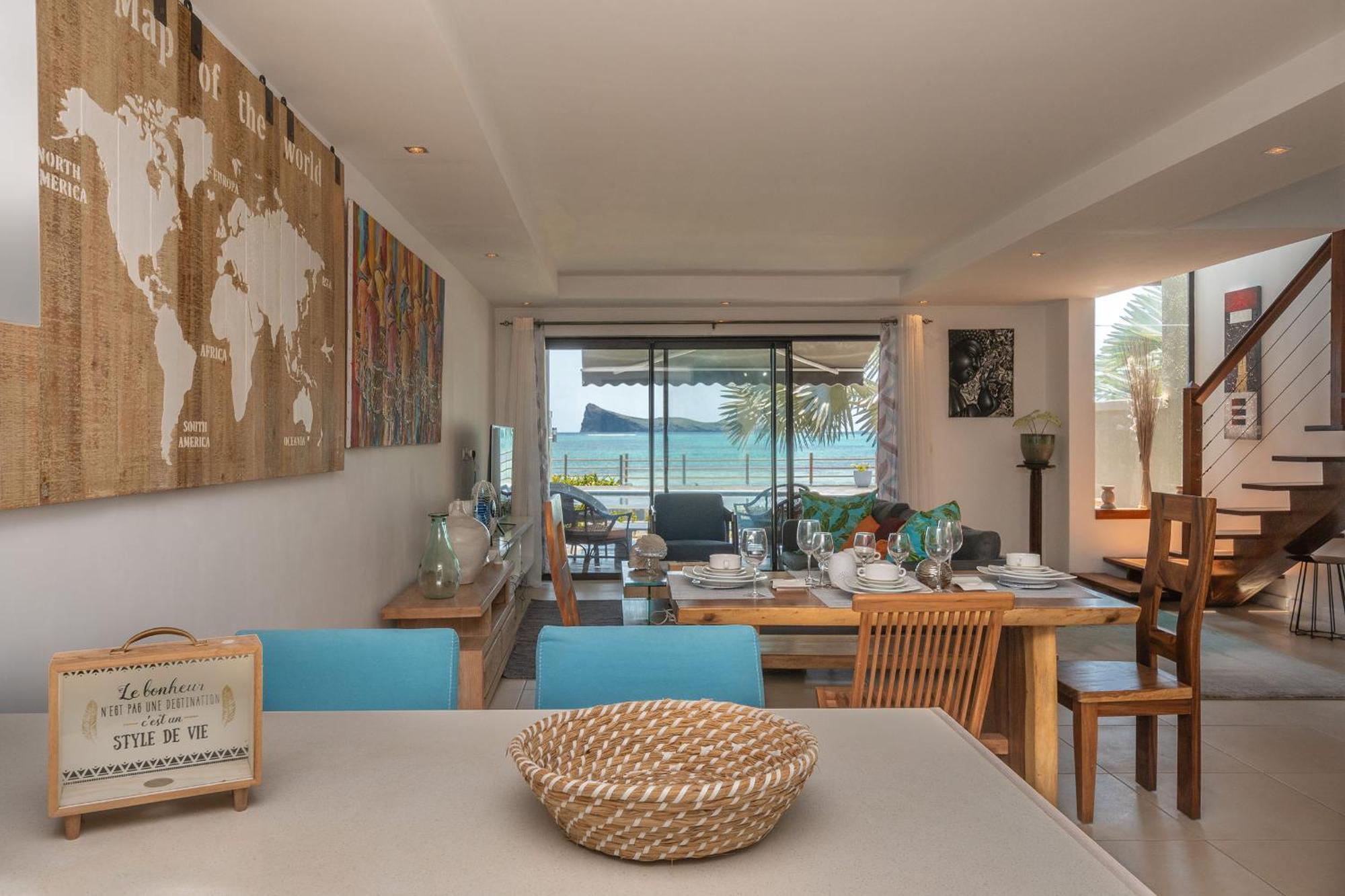 Luxury Beachfront Duplex, Coin De Mire View / 3Bed Cap Malheureux Exterior foto